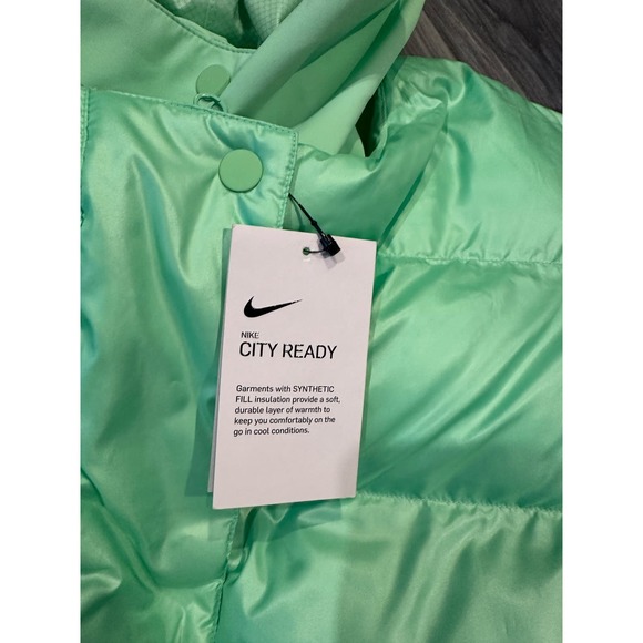 New Nike Sportswear City Ready long hooded jacket & vest - Picture 7 of 15